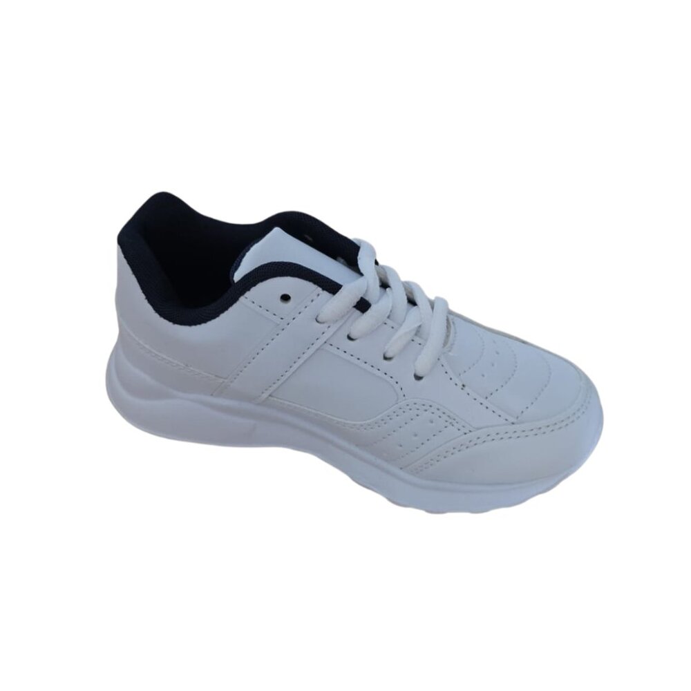 Hawkwell Boys-Girls Athletic Sneakers - White